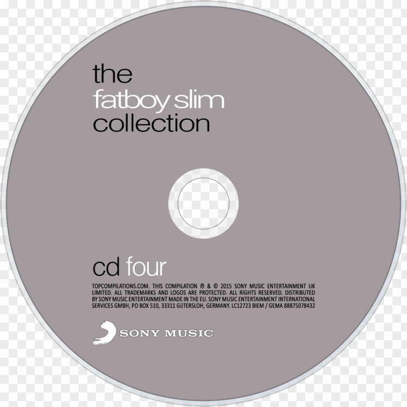 Fatboy Slim Compact Disc Brand PNG