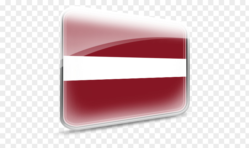 Flag Of Latvia Icon Design PNG
