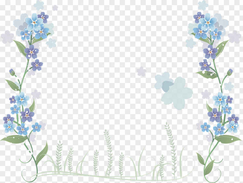 Flower Blue Clip Art PNG