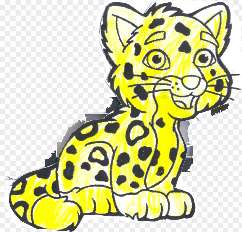 Jaguar Coloring Book Drawing PNG