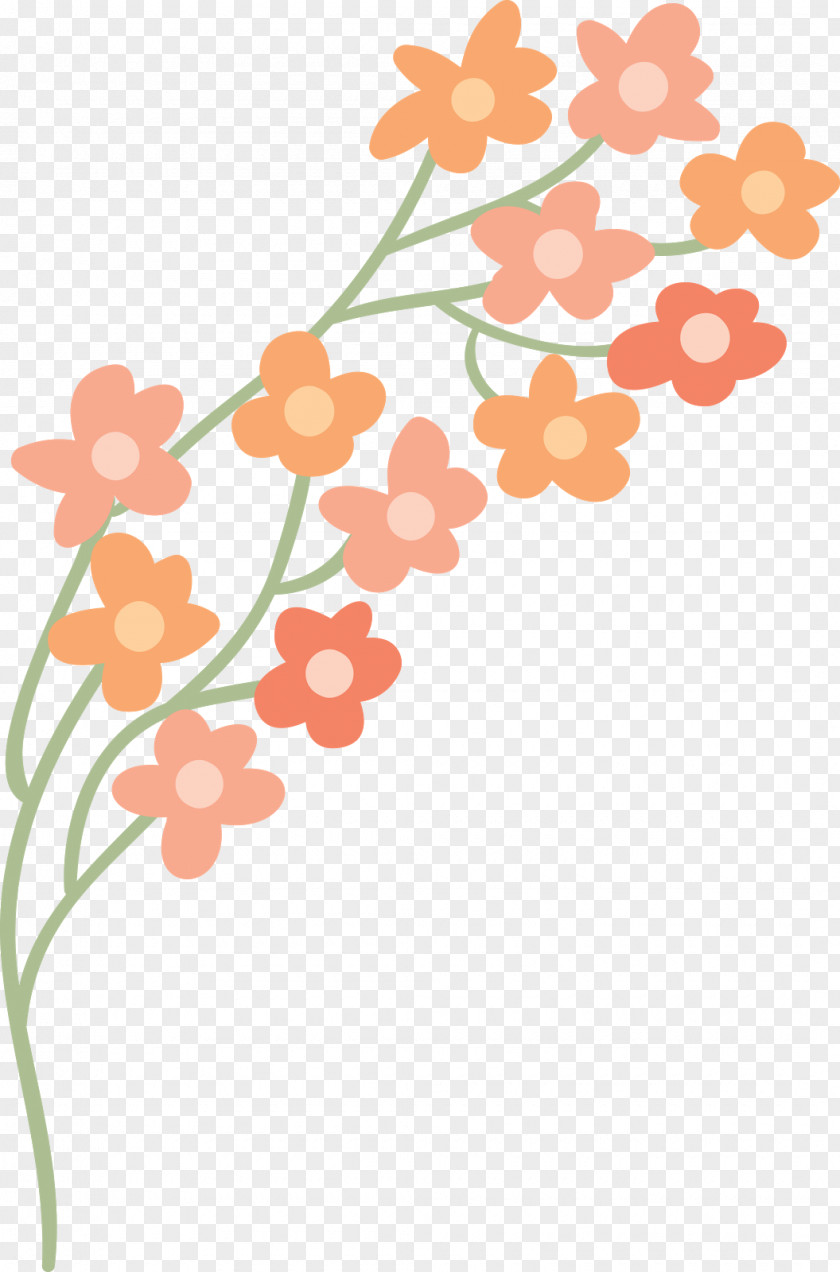 Pink Spring Time Floral Design Nosegay Flower PNG