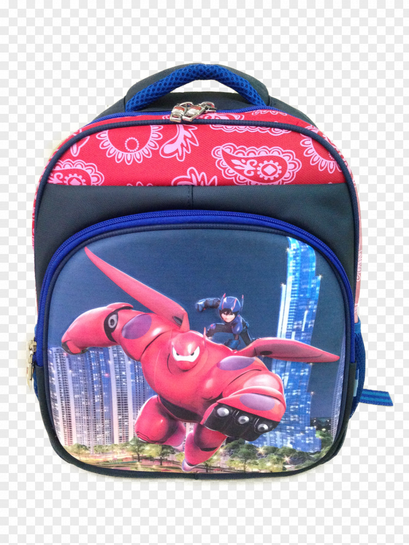 Backpack Baymax Hand Luggage Bag Toy PNG