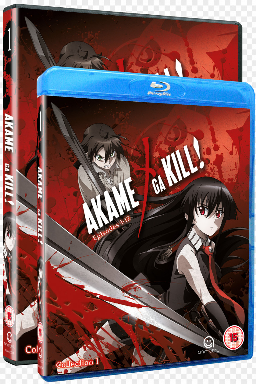 Dvd Akame Ga Kill! Blu-ray Disc DVD Sentai Filmworks Compact PNG