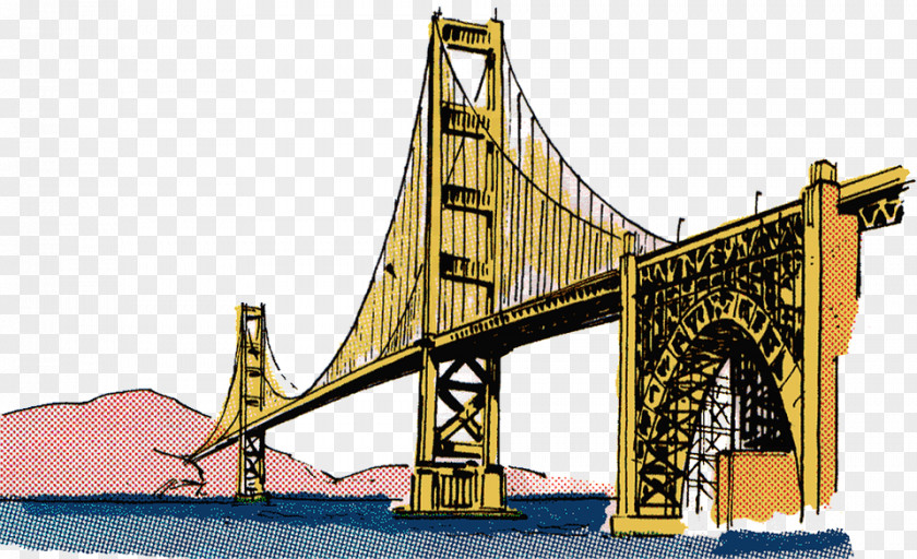Golden Gate Bridge Confederation Clip Art PNG