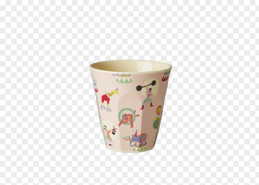 Pink Circus Melamine Cup Tableware Bowl Rice PNG