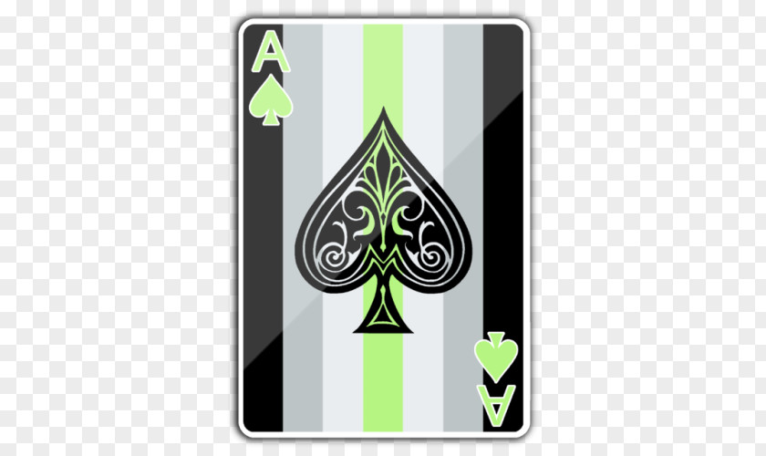 Asexual Spade Ace Of Spades Playing Card Hearts PNG