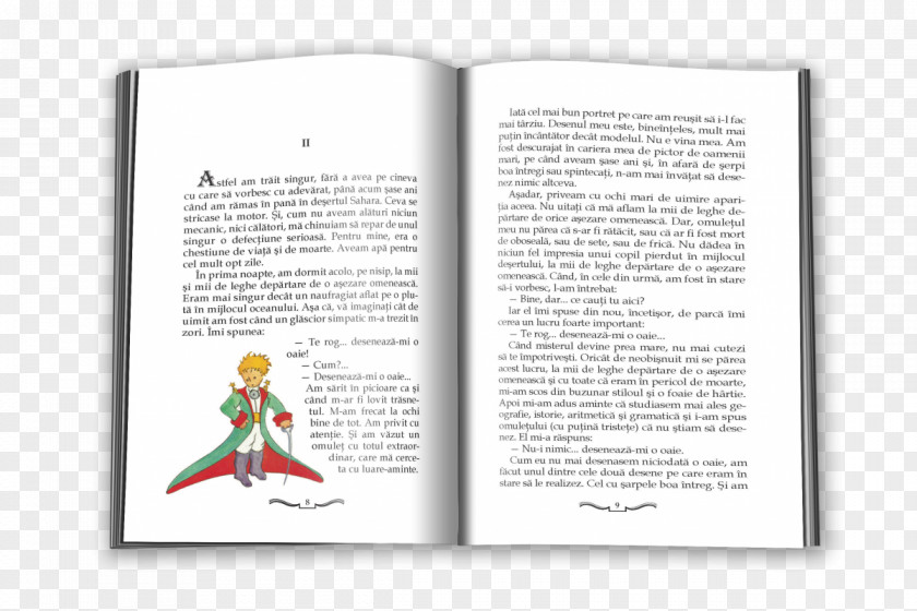 Book The Little Prince Text Brochure Mitteldeutsche Zeitung PNG