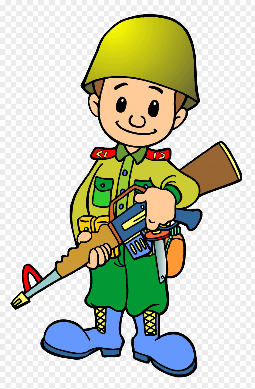 Cartoon Soldier Clip Art PNG