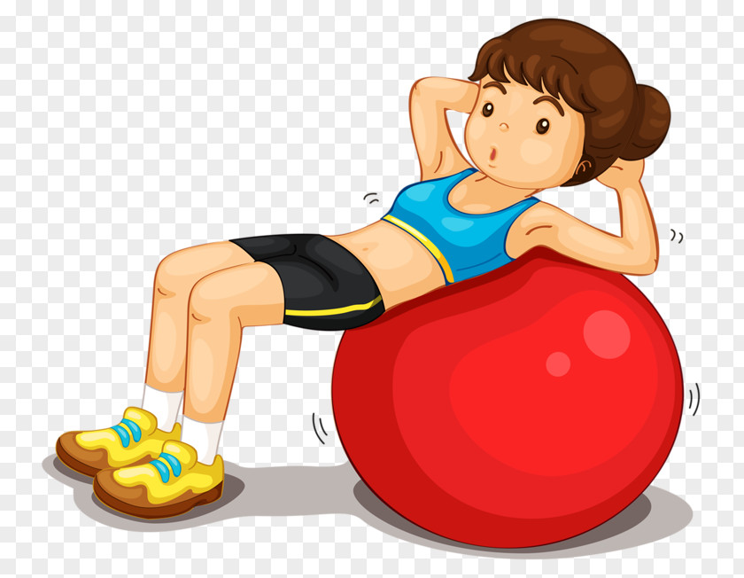 Dumbbell Exercise Balls Sit-up Fitness Centre Physical PNG