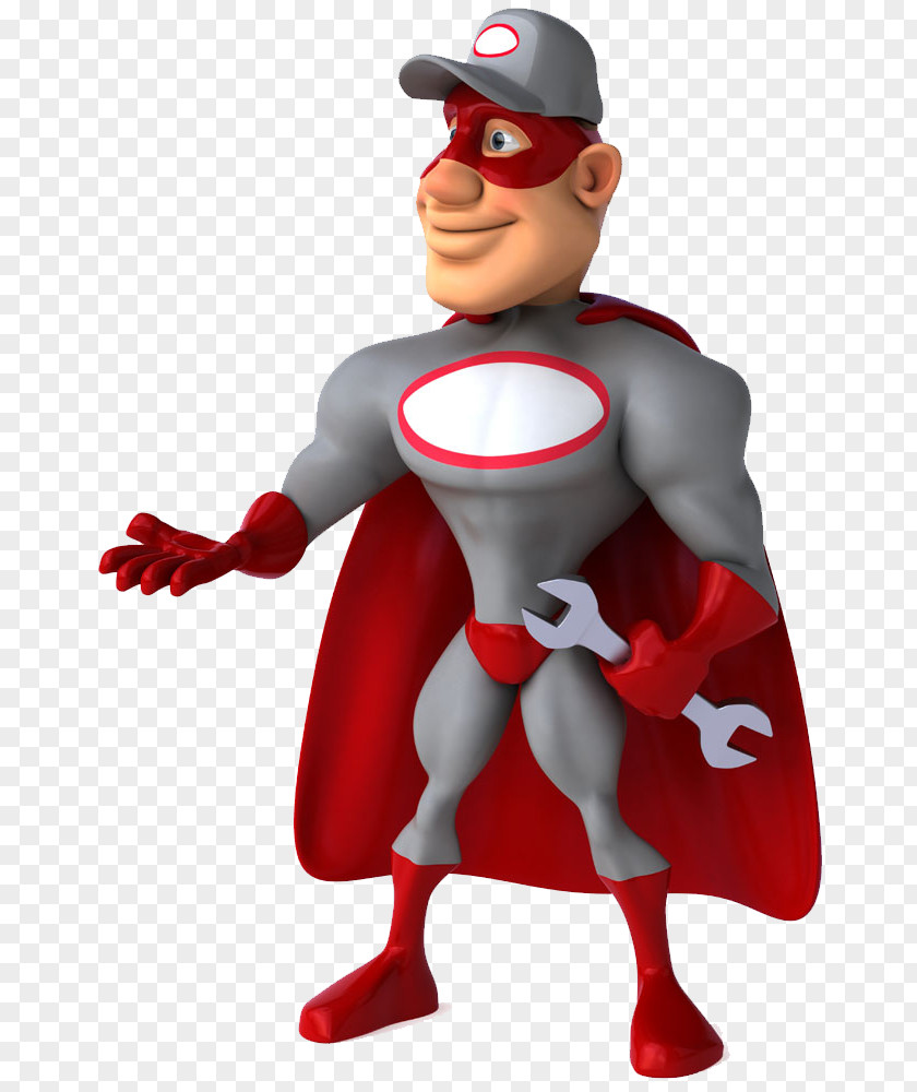 Superman Cartoon Material Superhero Royalty-free Stock Illustration PNG