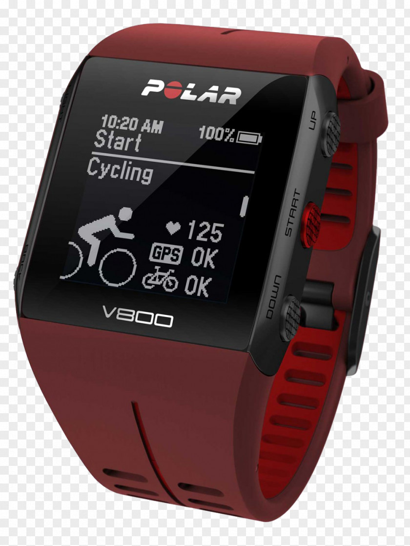 Watch Polar Electro Heart Rate Monitor GPS Activity Tracker Athlete PNG