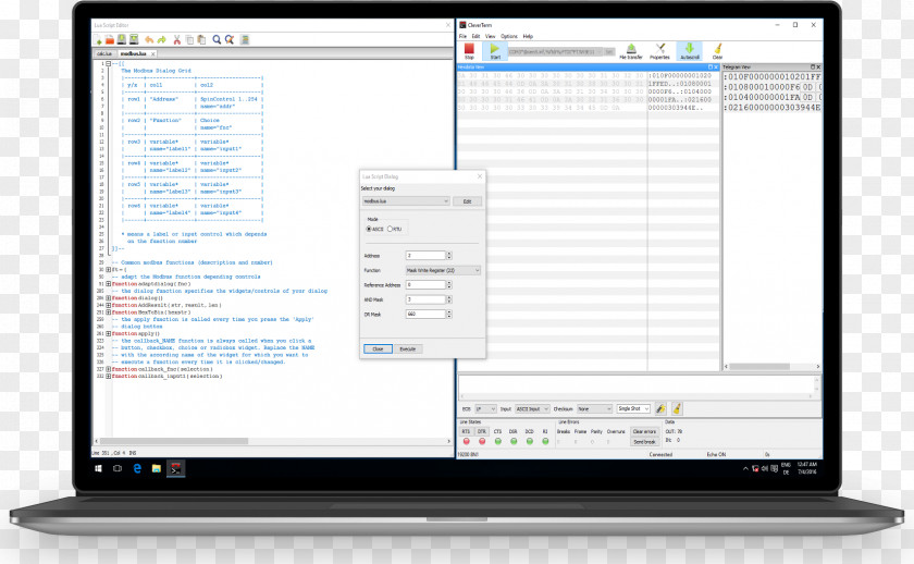 Clever Computer Program Software Serial Port Interface Data PNG