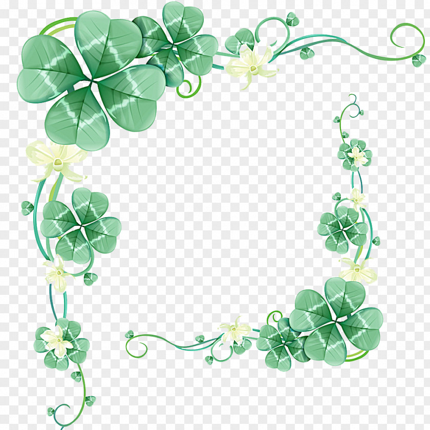Clover Border Drawing Stock Photography Leaf Royalty-free Illustration PNG