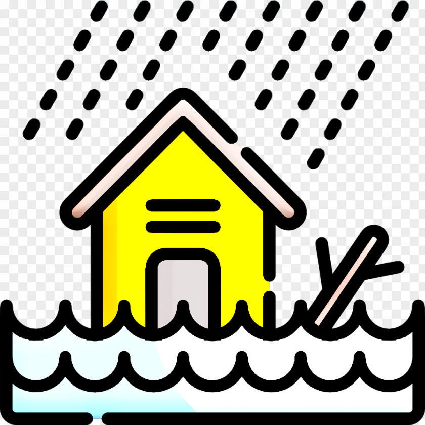 Natural Disasters Icon Flood PNG