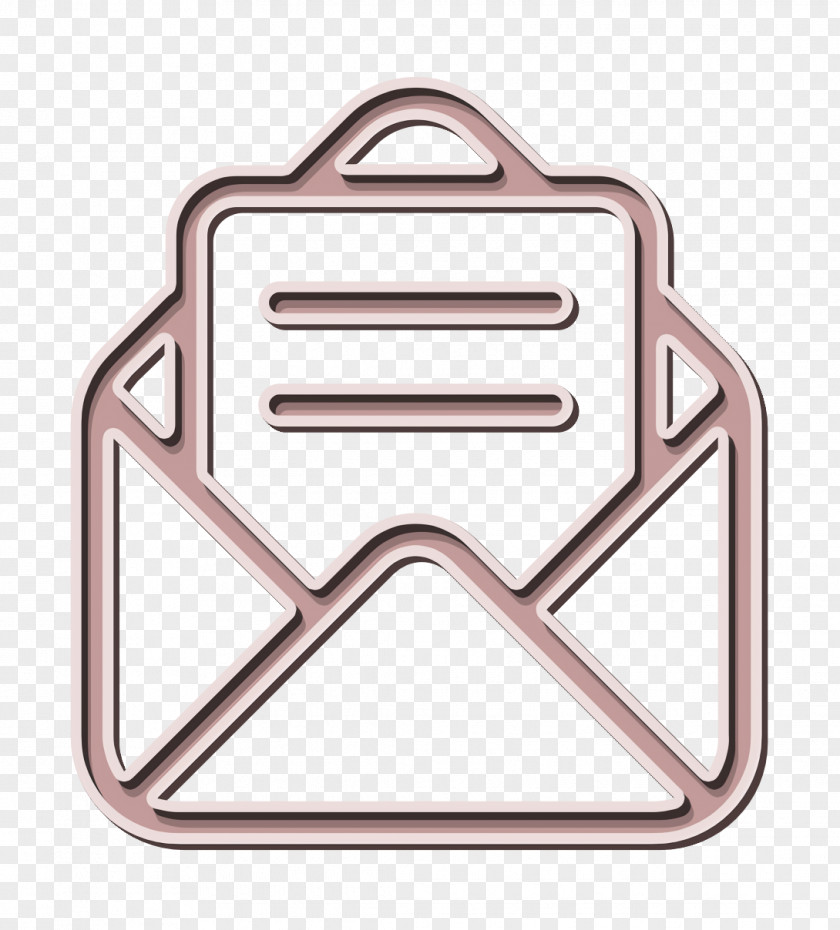 Symbol Logo Business Icon Letter Mail PNG