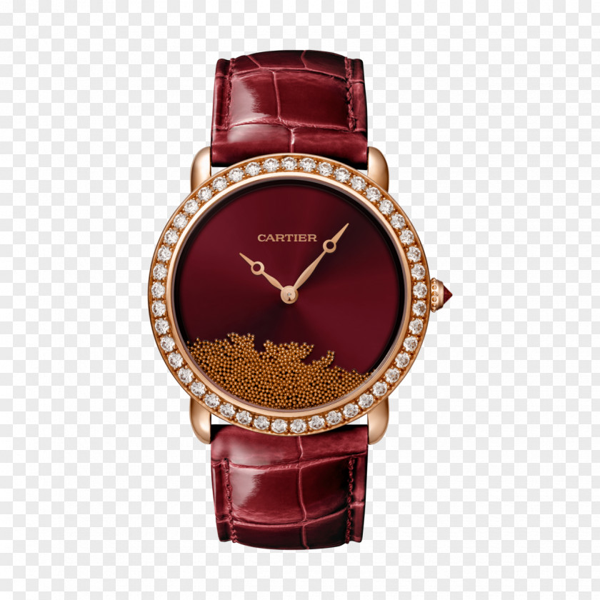 Watch Cartier Salon International De La Haute Horlogerie Movement Jewellery PNG