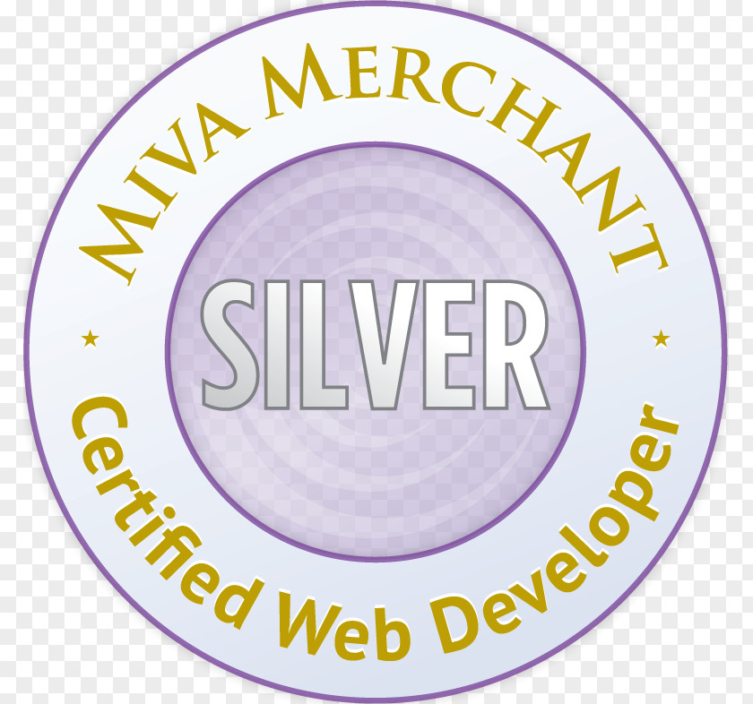 Badge Silver Web Development E-commerce Miva Green Bay PNG