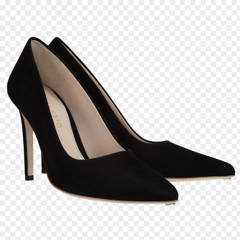 Design Suede Heel Shoe PNG