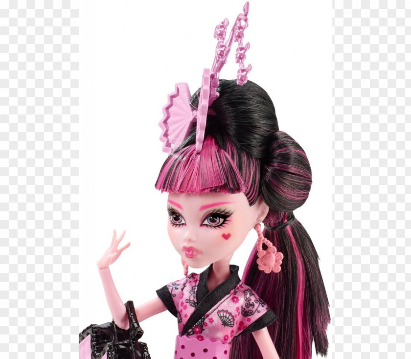 Draculaura Monster High Doll Exchange Toy PNG