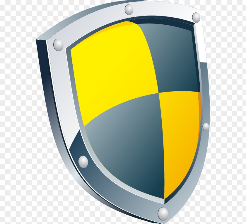 Internet Security Shield Service Icon PNG