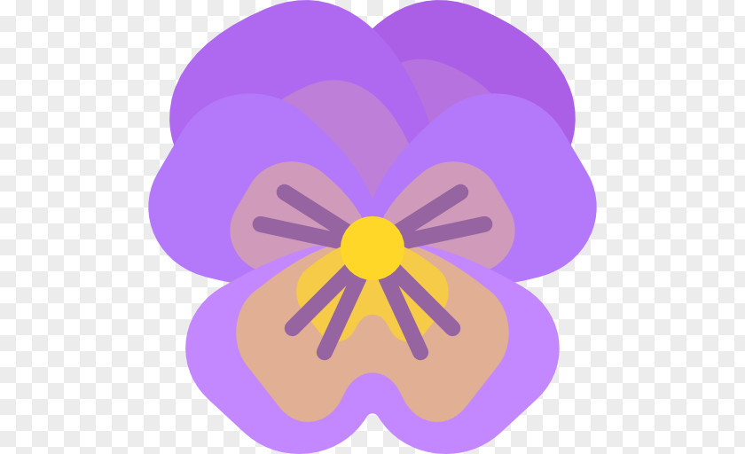 Pansy Flower Clip Art PNG
