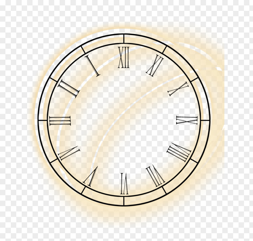 Round The Clock Face Digital Alarm Clip Art PNG