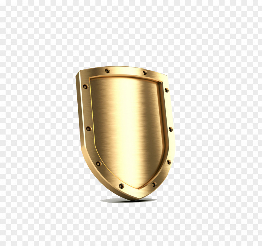 Shield Gold PNG