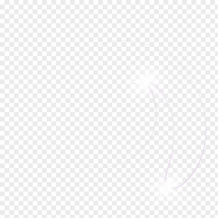 White Creative Star Circle Font PNG