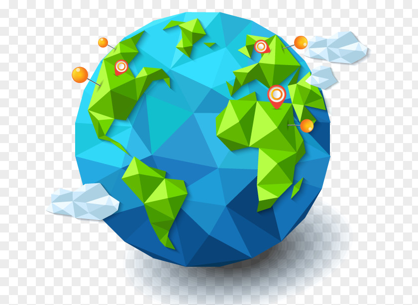 Earth Flat Society Polygon PNG