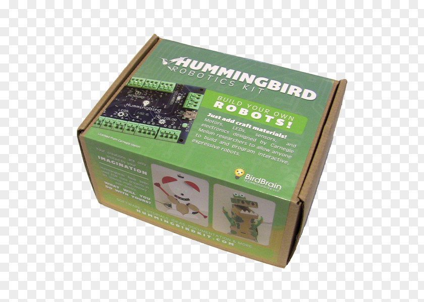 Robot Hummingbird Birdbrain Technologies Kit Robotic Pet PNG