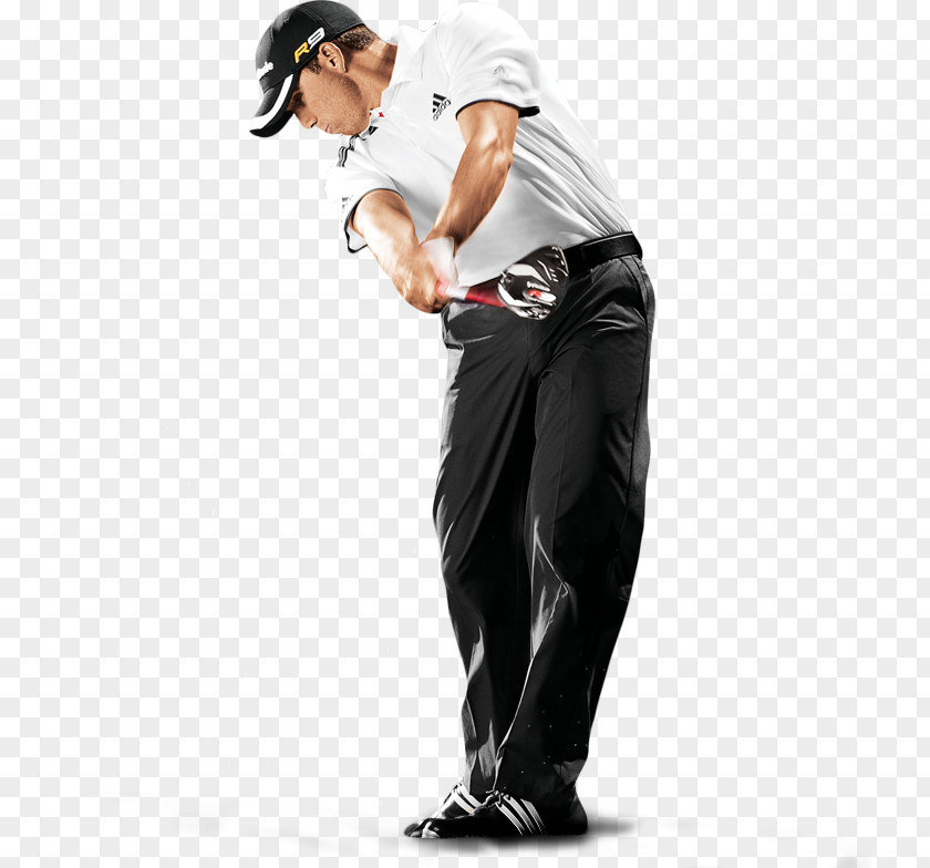 Swinging Professional Golfer TaylorMade Golf Stroke Mechanics PNG