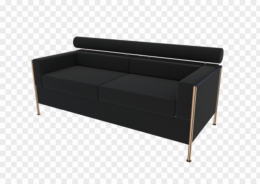 Black Sofa Couch Furniture Recliner Chair Bedding PNG