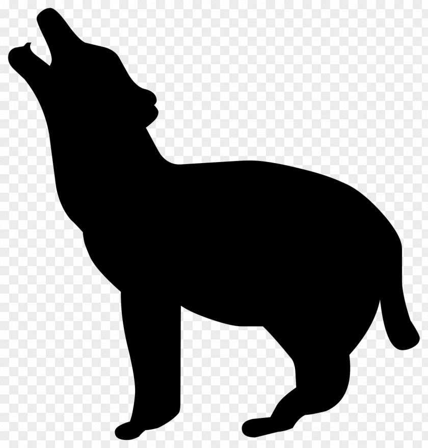 Blackandwhite Tail Silhouette Animal Figure Black-and-white PNG