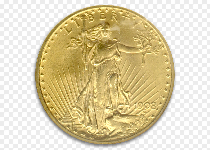 Coin Gold Aureus Guinea Obverse And Reverse PNG
