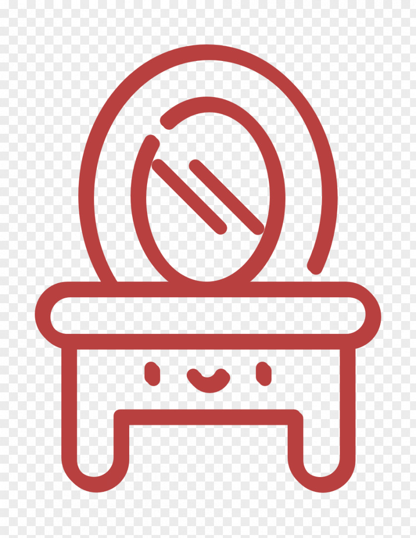 Dressing Table Icon Beauty Mirror PNG