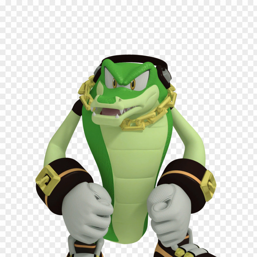 Id Vector Sonic Free Riders The Crocodile Knuckles' Chaotix Espio Chameleon PNG