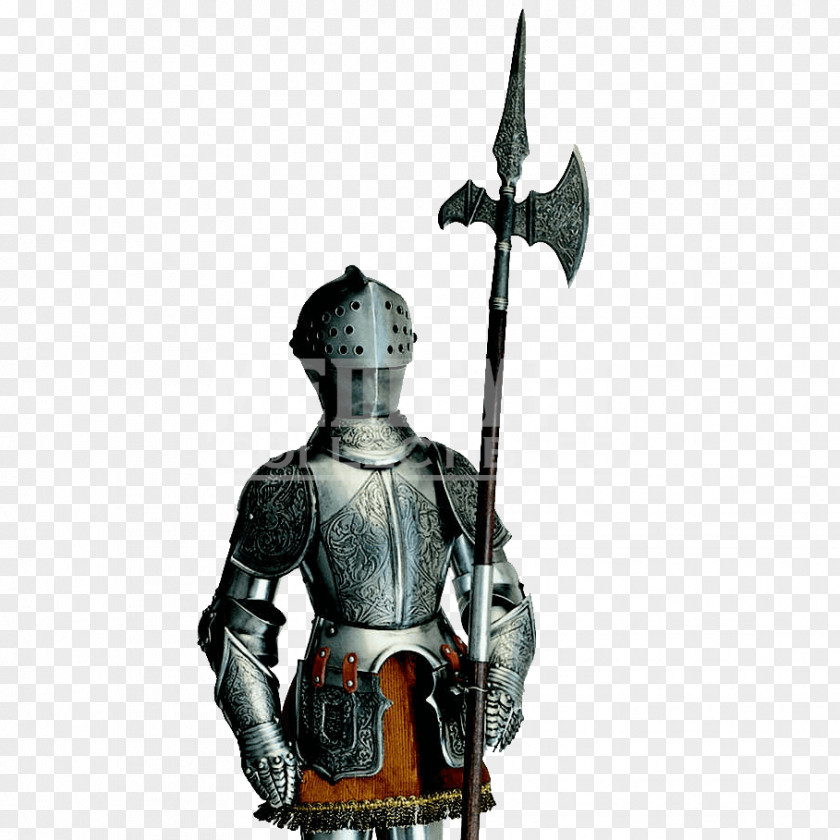 Knight Halberd Plate Armour Body Armor PNG