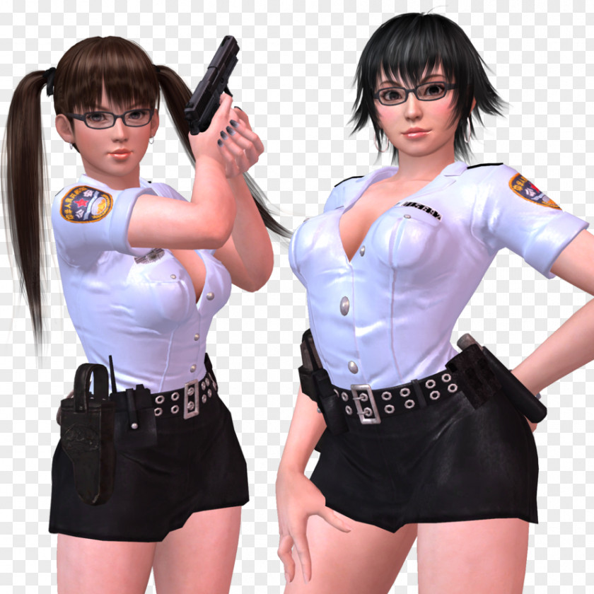 Police Officer Uniform Death Costume PNG