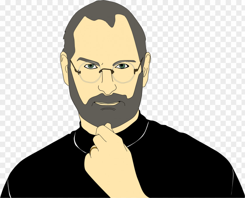 Steve Jobs Apple Clip Art PNG