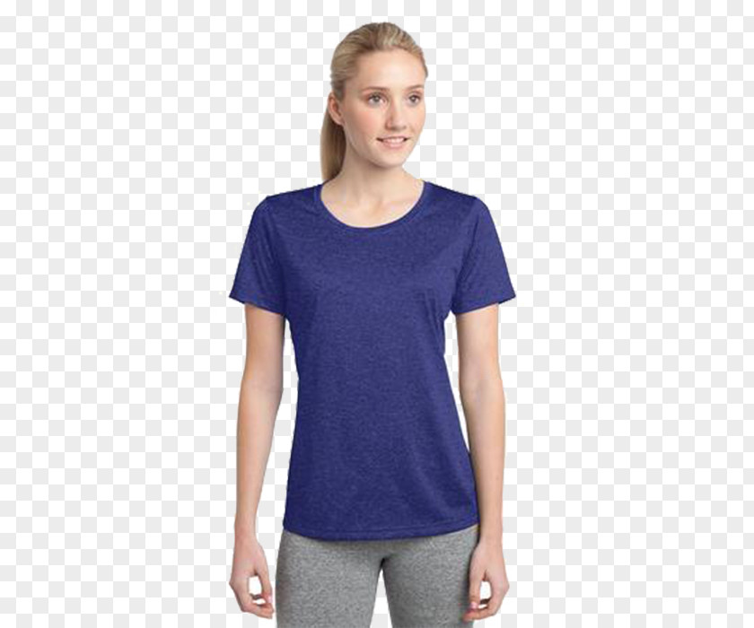 T-shirt Heather Contender Scoop Neck Tee Women's Sleeve Clothing PNG