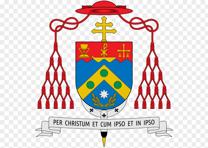Carlos Ségou Cardinal Archbishop Coat Of Arms PNG