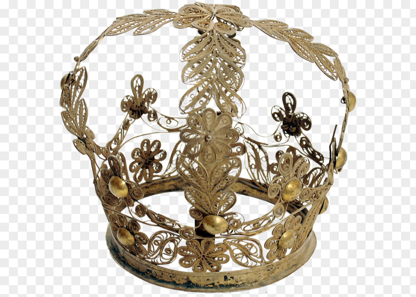 Continental Crown Material Brass 01504 Gold PNG