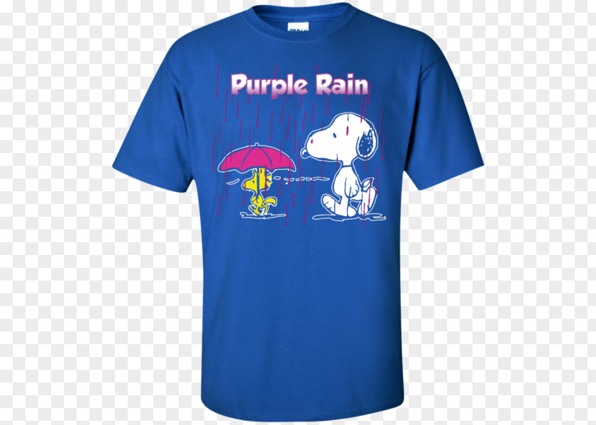 Purple Rain Printed T-shirt Long-sleeved Clothing PNG