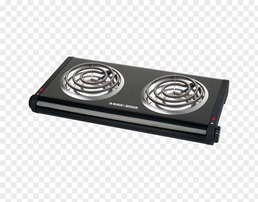 Black Gas Stove Buffet & Decker Kitchen Cooking Burner PNG