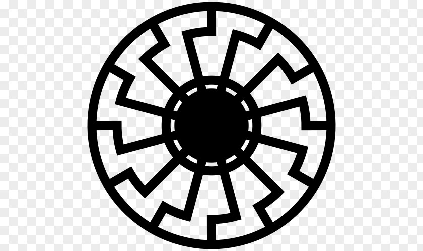 Chariot Wheel Coming Race EasyRead Edition Black Sun Wewelsburg Nazism Suns In Alchemy PNG