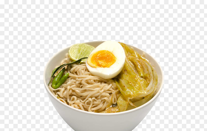 Eggs And Mustard In Noodles Mi Rebus Laksa Okinawa Soba Saimin Kal-guksu PNG