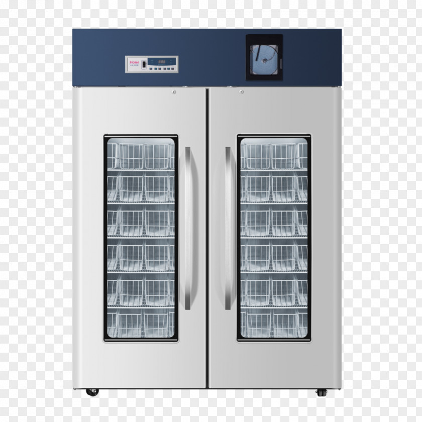 Refrigerator Haier Freezers Blood Bank Laboratory PNG