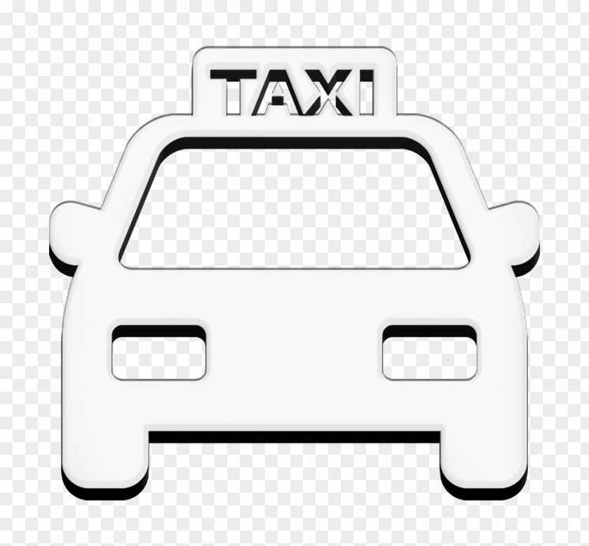 Vehicle Door Registration Plate Frontal Taxi Cab Icon Car Automobiles PNG