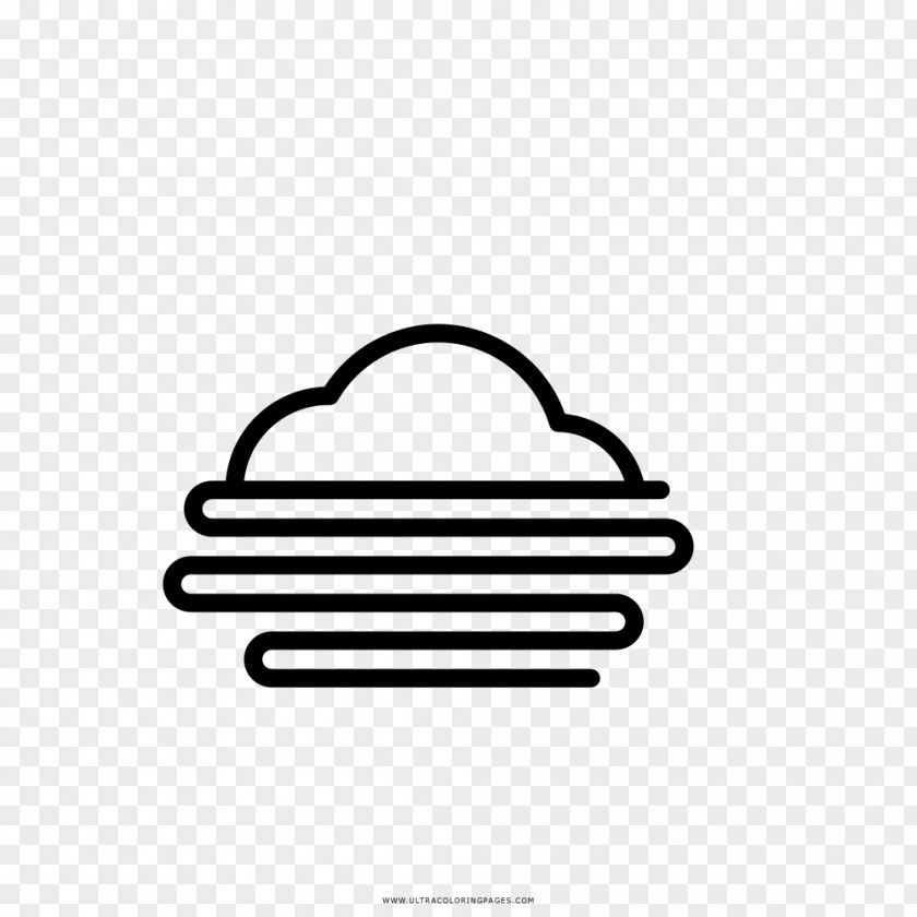 Cloud Drawing Fog Coloring Book Mist PNG