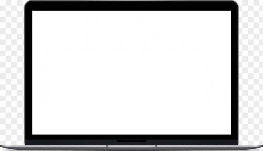 Black Frame Laptop Computer Monitors Clip Art PNG